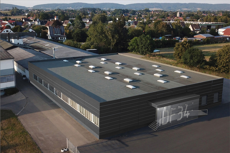 IDF34 Messezentrum Vogelperspektive
